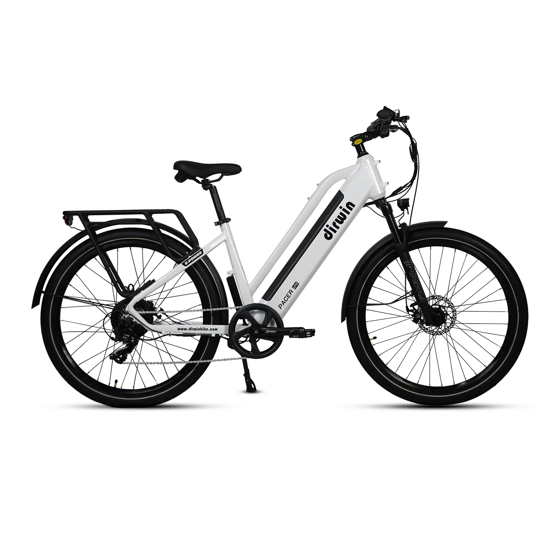 Dirwin 500W 48V Pacer Lite Long Range Step-Thru Electric Bike