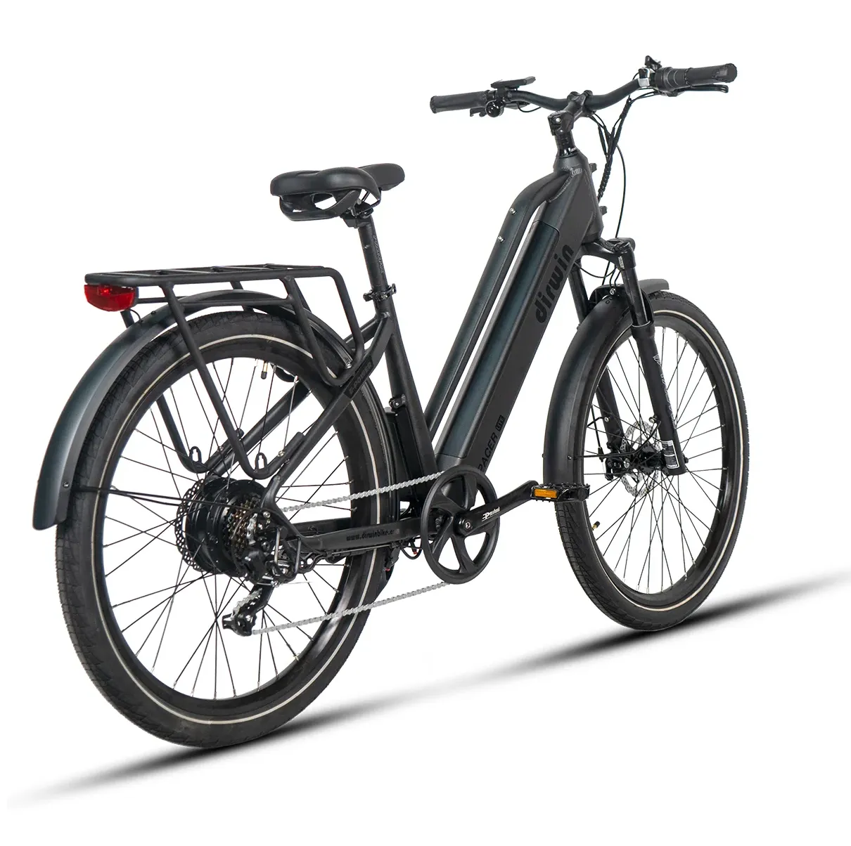 Dirwin 500W 48V Pacer Lite Long Range Step-Thru Electric Bike