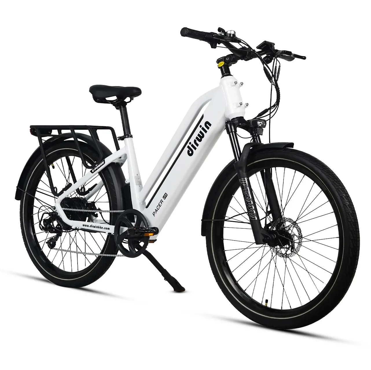 Dirwin 500W 48V Pacer Lite Long Range Step-Thru Electric Bike