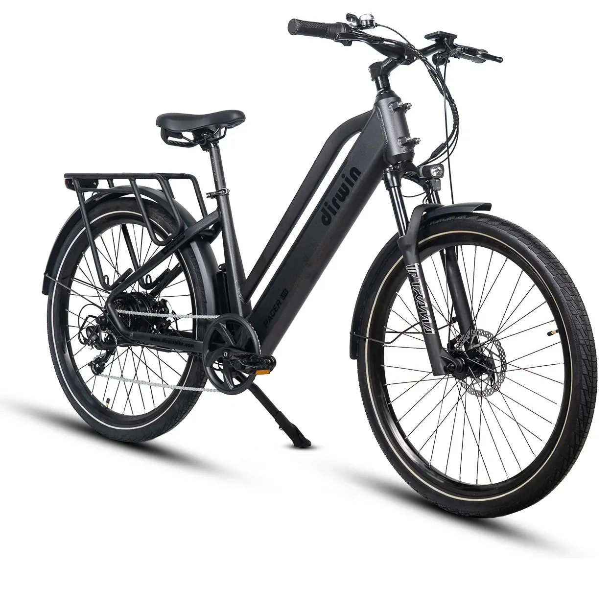 Dirwin 500W 48V Pacer Lite Long Range Step-Thru Electric Bike