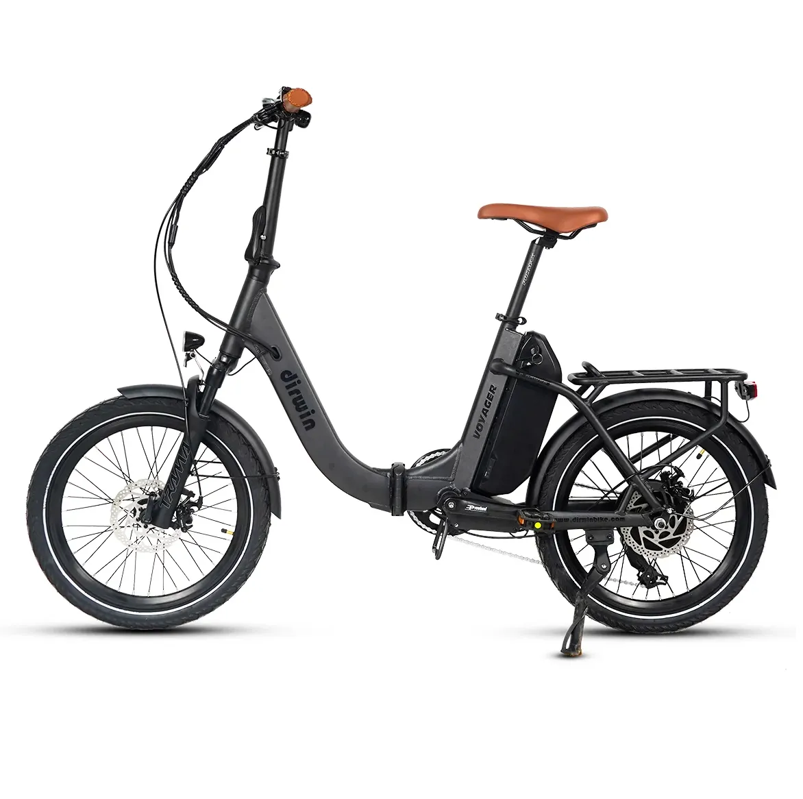 Dirwin 500W 48V Voyager Folding Step-Thru Electric Bike