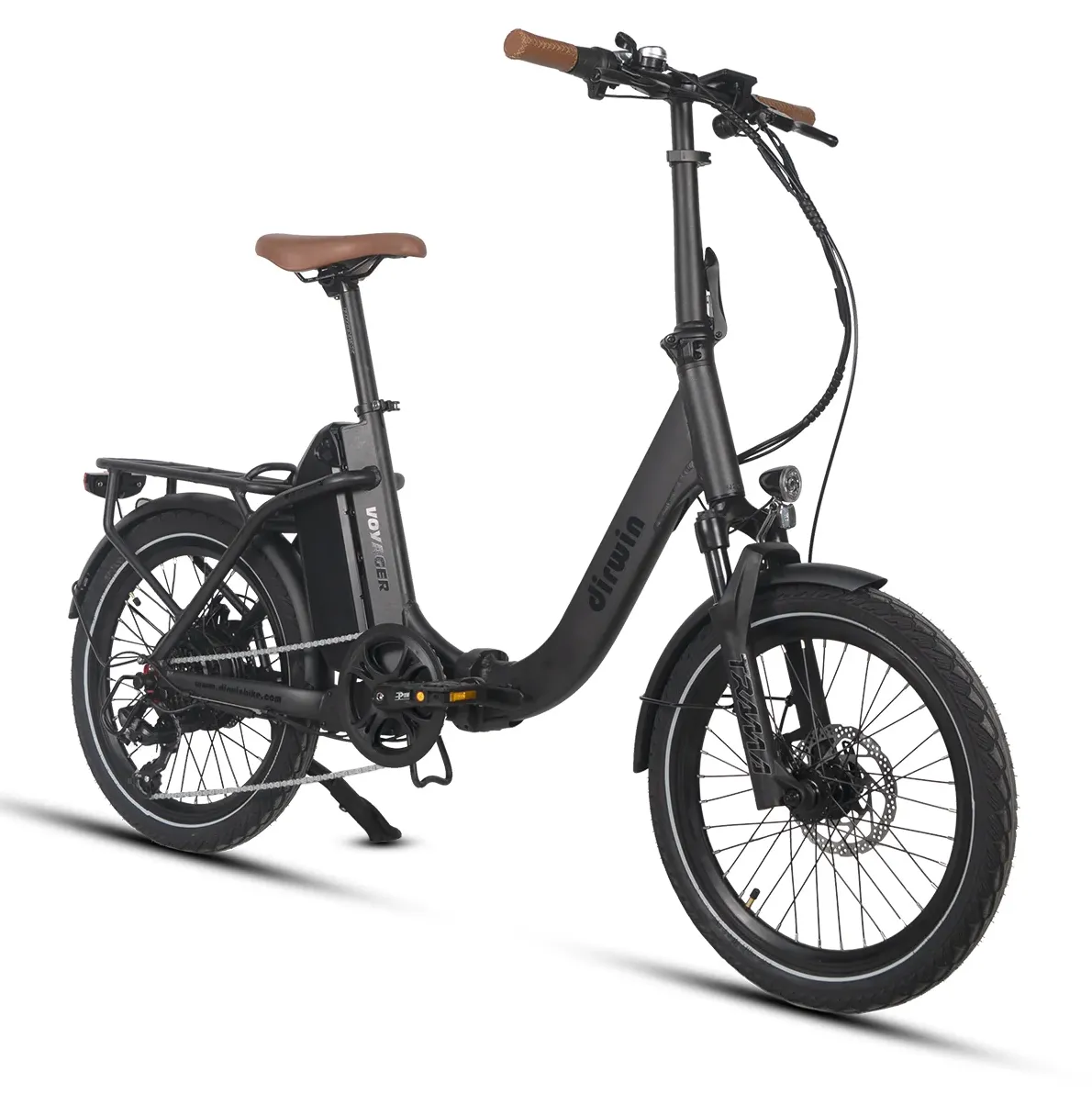 Dirwin 500W 48V Voyager Folding Step-Thru Electric Bike