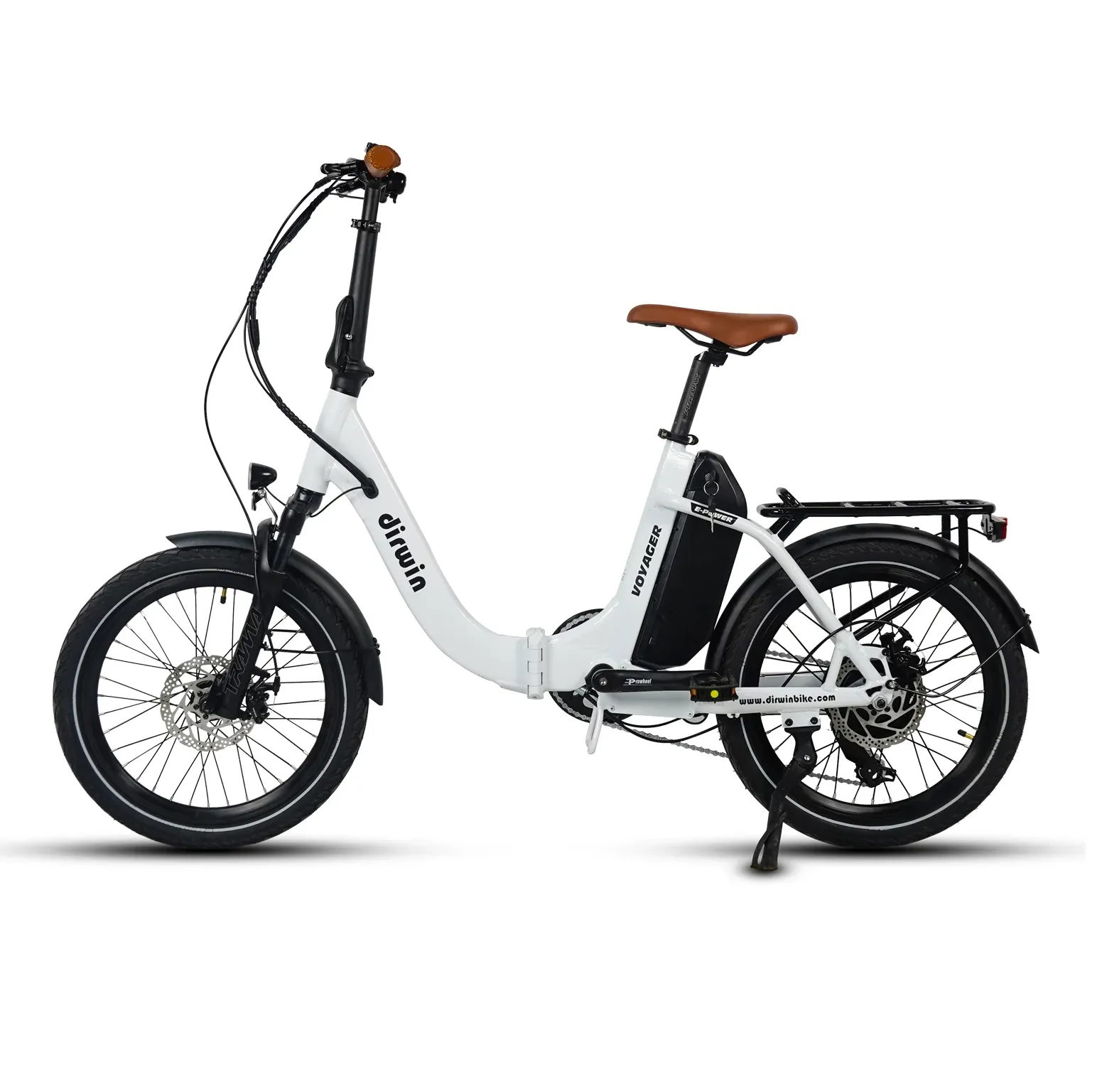 Dirwin 500W 48V Voyager Folding Step-Thru Electric Bike