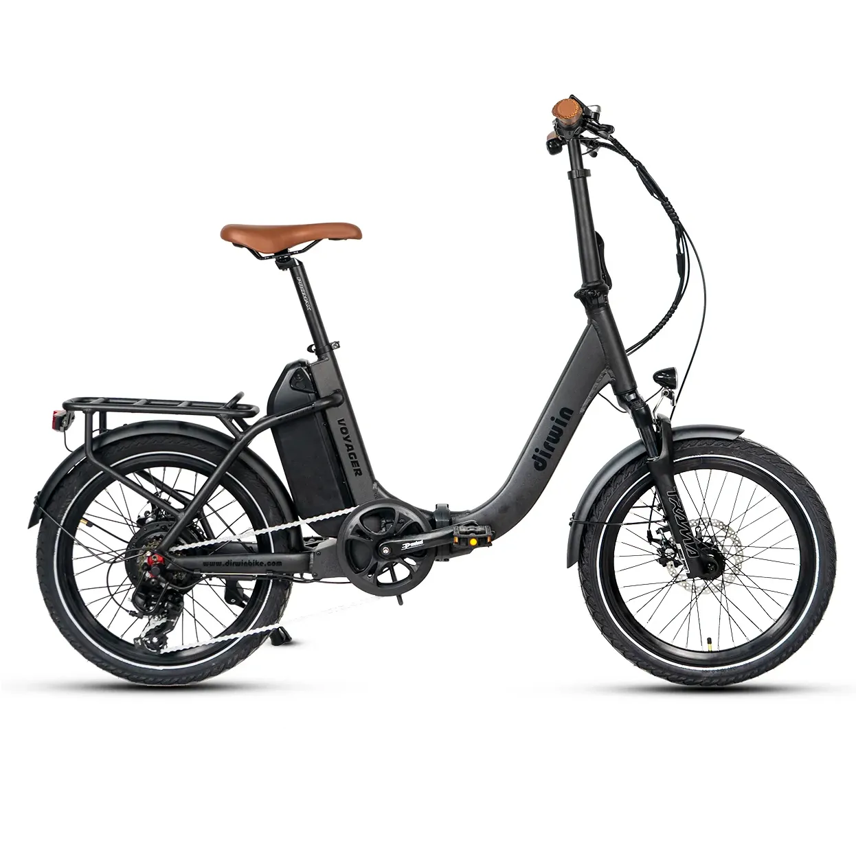 Dirwin 500W 48V Voyager Folding Step-Thru Electric Bike