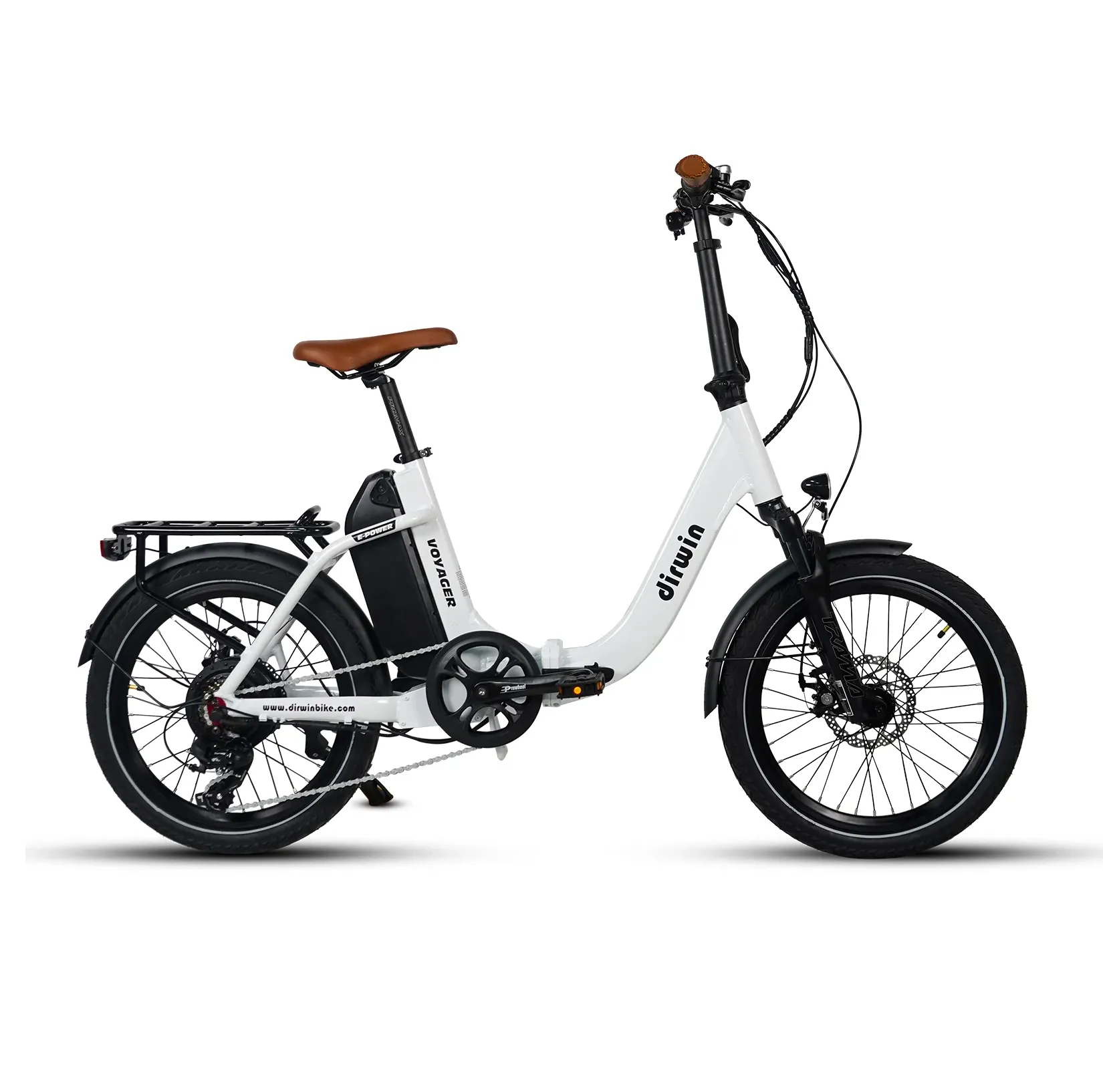 Dirwin 500W 48V Voyager Folding Step-Thru Electric Bike