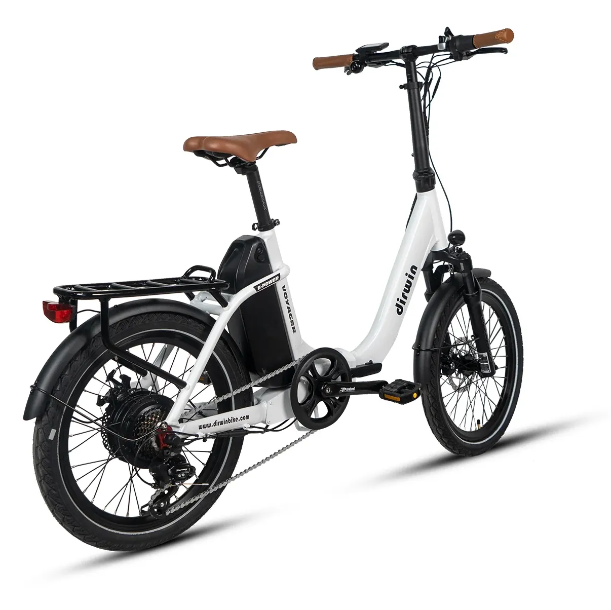 Dirwin 500W 48V Voyager Folding Step-Thru Electric Bike