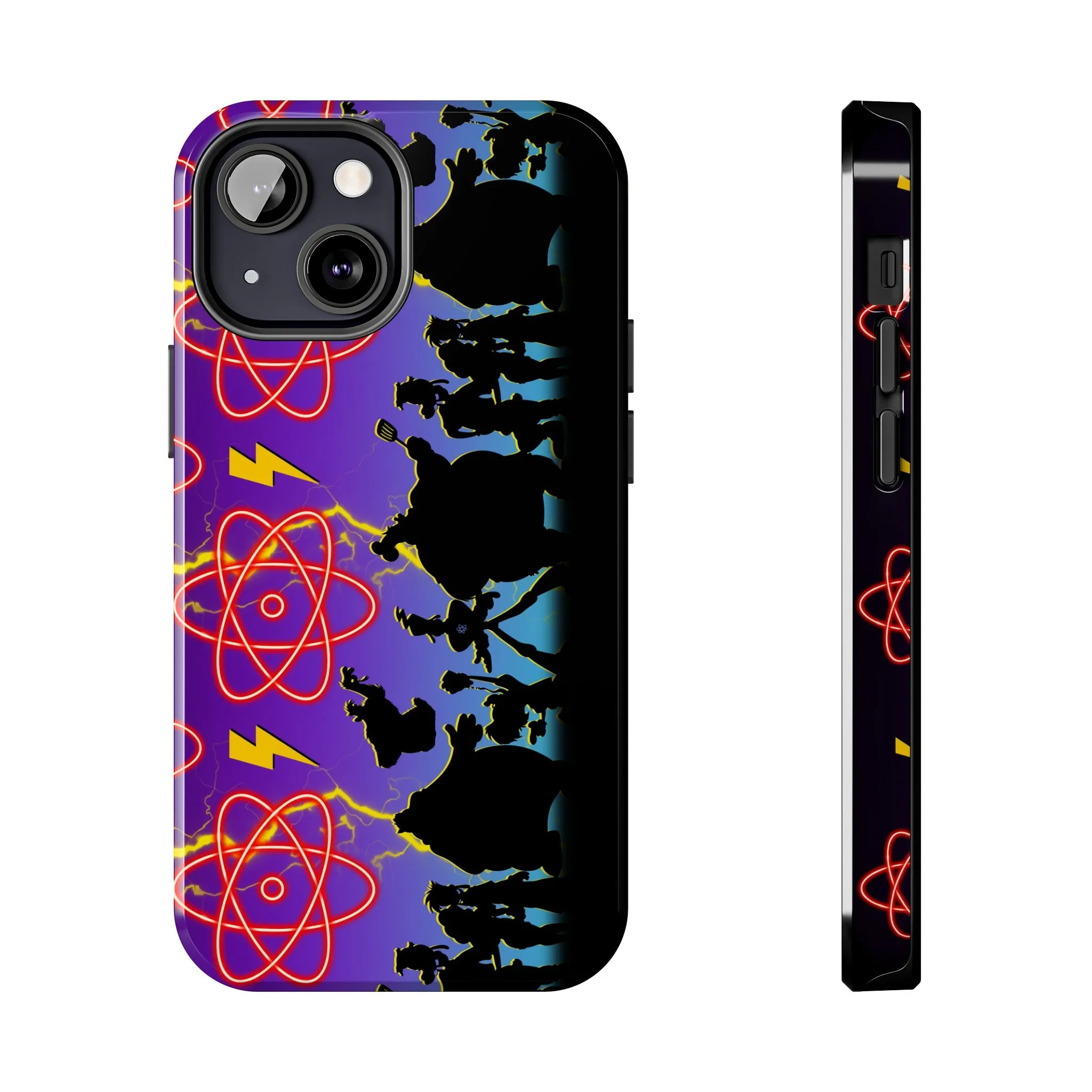 Disney Goofy Movie I2I Phone Case Disneyland World Kingdom Gift Inspired Fan Art Silhouette Border Powerline Samsung Max Roxanne