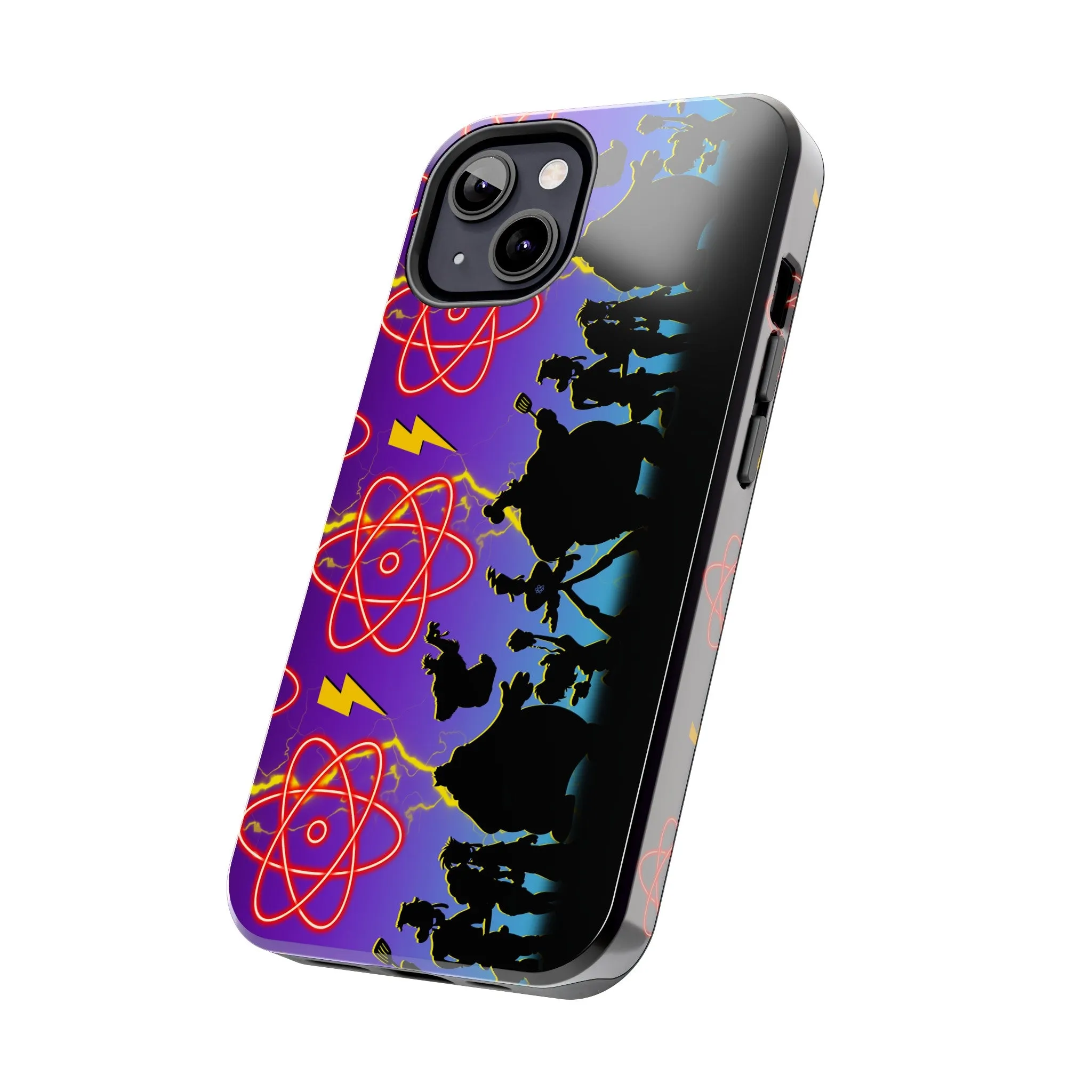 Disney Goofy Movie I2I Phone Case Disneyland World Kingdom Gift Inspired Fan Art Silhouette Border Powerline Samsung Max Roxanne