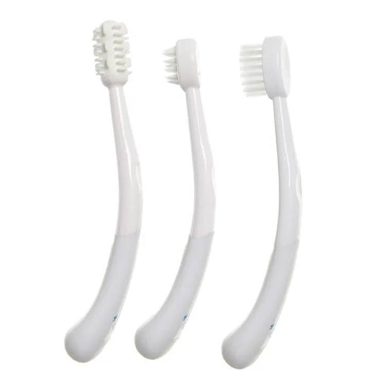 Dreambaby Toothbrush Set 3 Stage - White DB00325