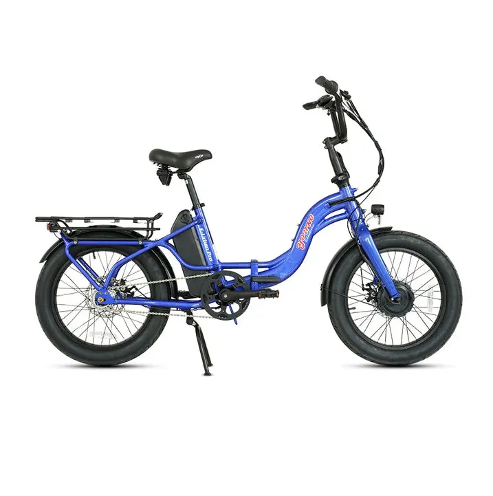 E-Joe 500W Young Electric E-Urban Lightweight Folding Fat Tire Step-Thru Electric Bike