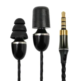 Earbuds - ISOtunes WIRED Earbuds, Black/Brown, IT-04