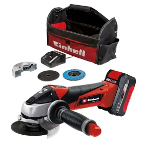 Einhell Power X-Change 18V Cordless 115mm Angle Grinder Kit