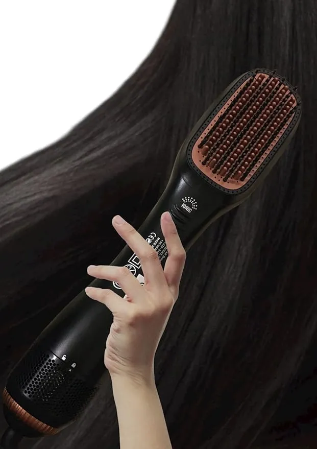 Electric Hair Dryer Brush with Ionic Technology | Professional 2 in 1 Styling Brush