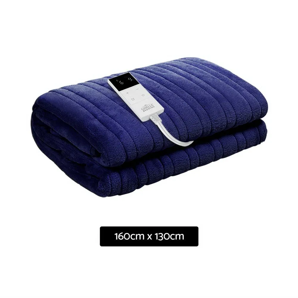 Electric Throw Blanket - Navy