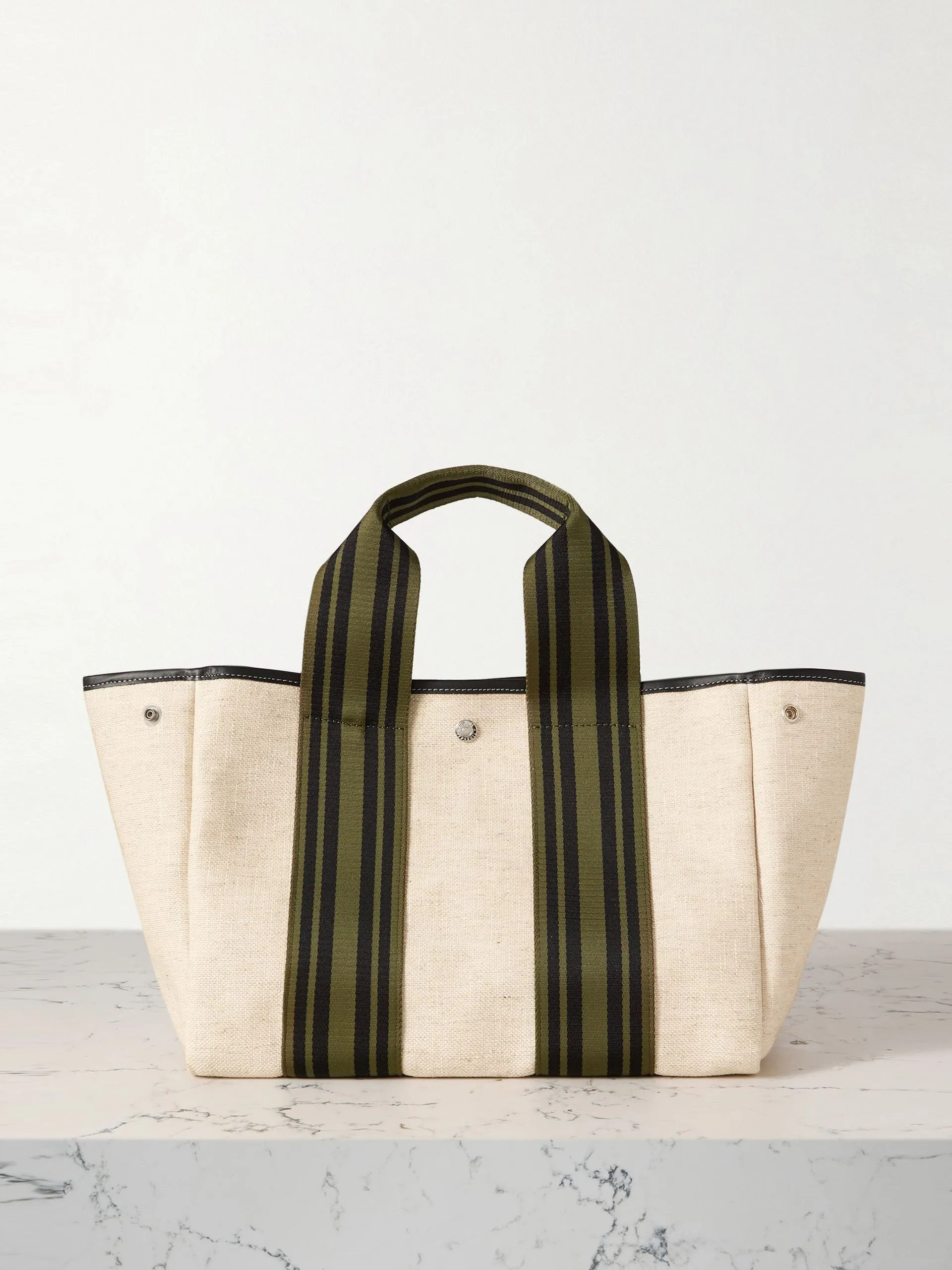 Equestrian Traversée medium canvas tote