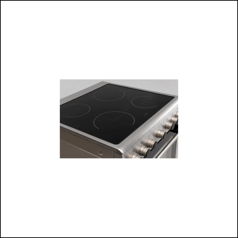 Euro Appliances EV600EESX 60cm Stainless Steel Electric Freestanding Oven/Stove