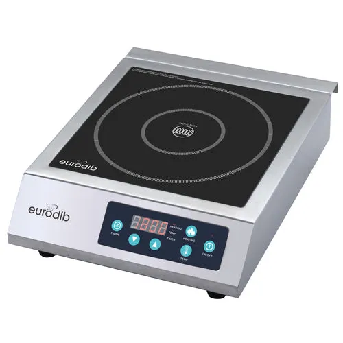 Eurodib CI1800 Commercial Induction Range for Electric Countertop Cooking