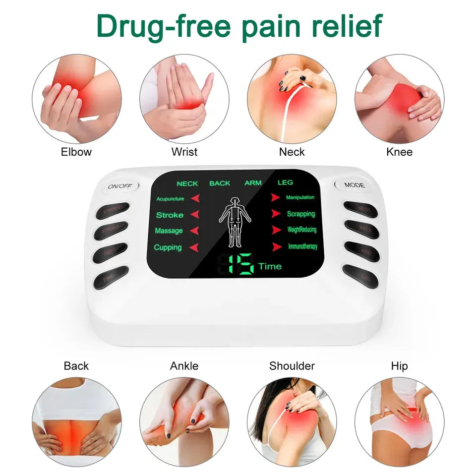 Experience Pain Relief with Multifunctional Electrical Muscle Relax Massager Therapy Machine