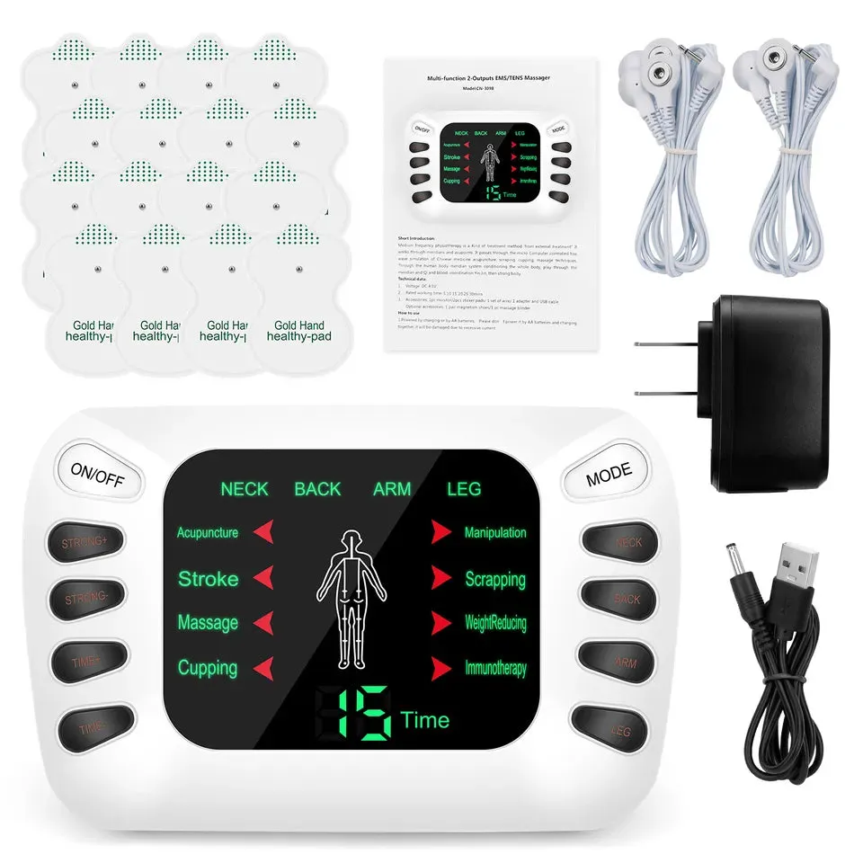 Experience Pain Relief with Multifunctional Electrical Muscle Relax Massager Therapy Machine