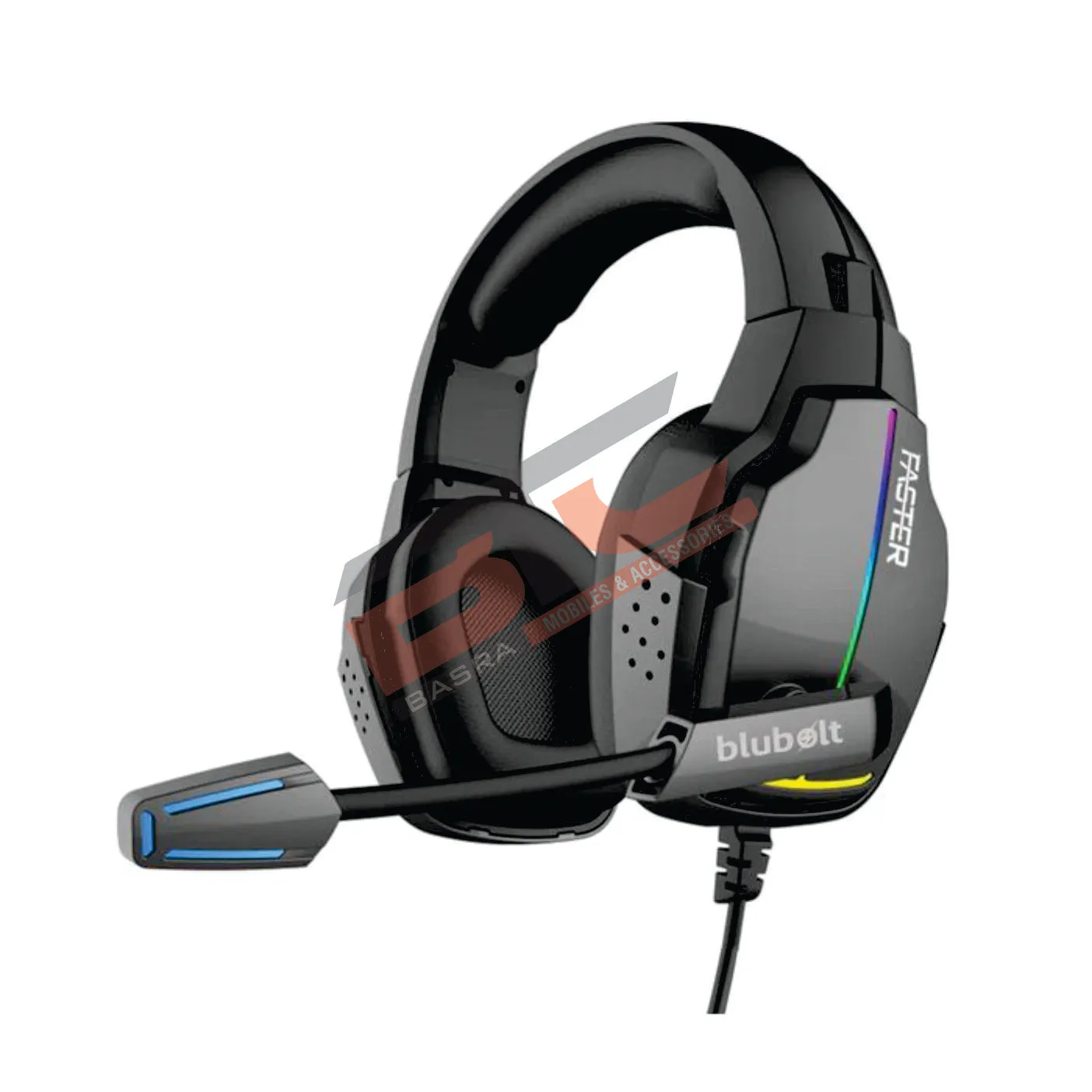 FASTER BG-400 GAMING HEADSET HEADPHONES WITH NOISE CANCELLING