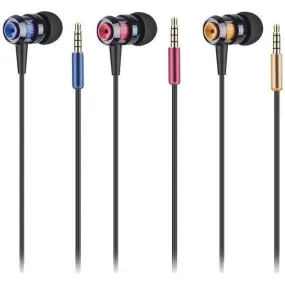 Fino FEP-004 Super Bass Stereo Earbuds with Microphone