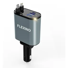 Flexino 84W Retractable Super Fast Charge Car Charger