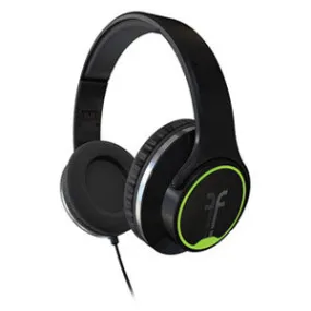 Flips Audio FH2814BK Collapsible HD Headphones and Stereo Speakers, Black