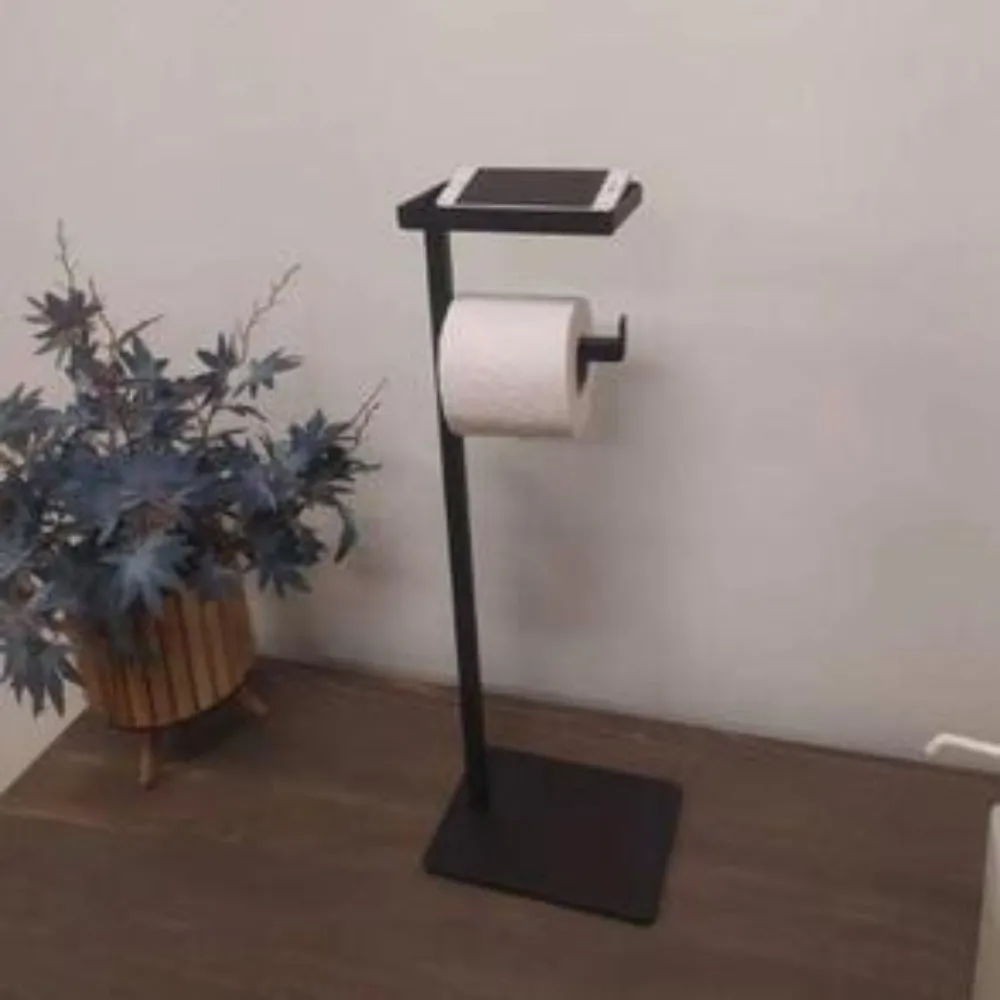 Floor Mounted Stand Paper Holder