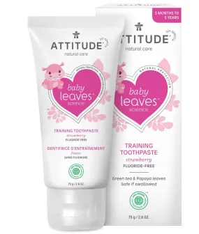 Fluoride Free Training Toothpaste - Strawberry