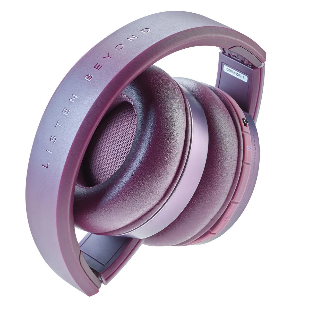 Focal Listen Wireless Bluetooth Headphones with Microphone for Smartphones - CHIC PURPLE