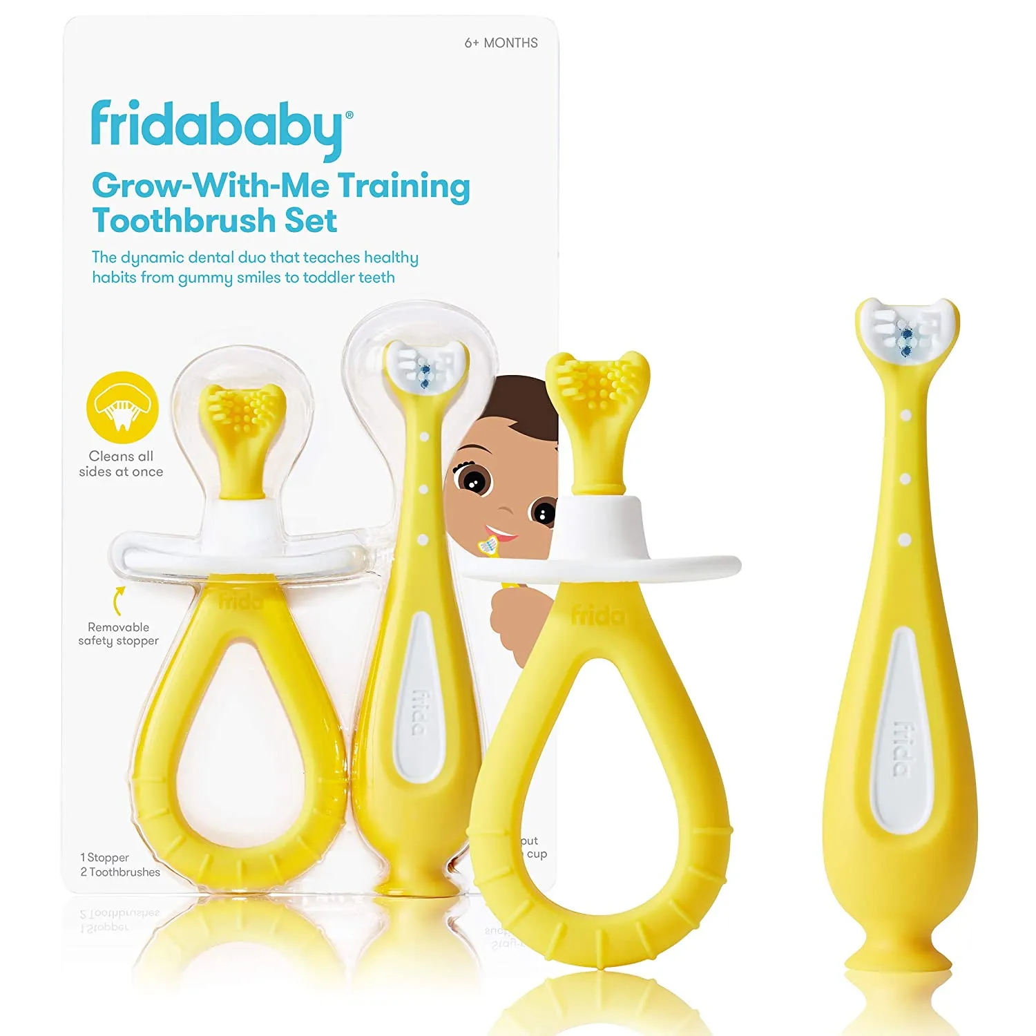 Fridababy -Grow-With-Me Training Toothbrush Set