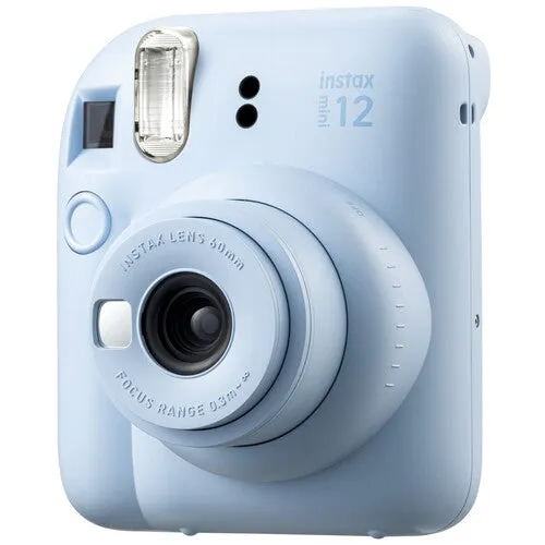 Fujifilm Instax MINI 12 Instant Film Camera (Pastel Blue)