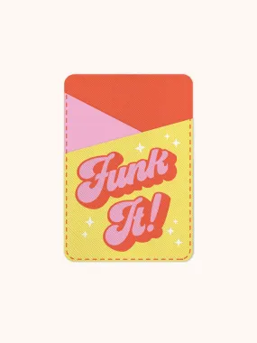 Funk It! Stick-On Cell Phone Wallet