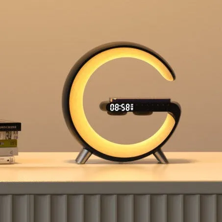 G-Shaped Multifunctional Lamp and Speaker