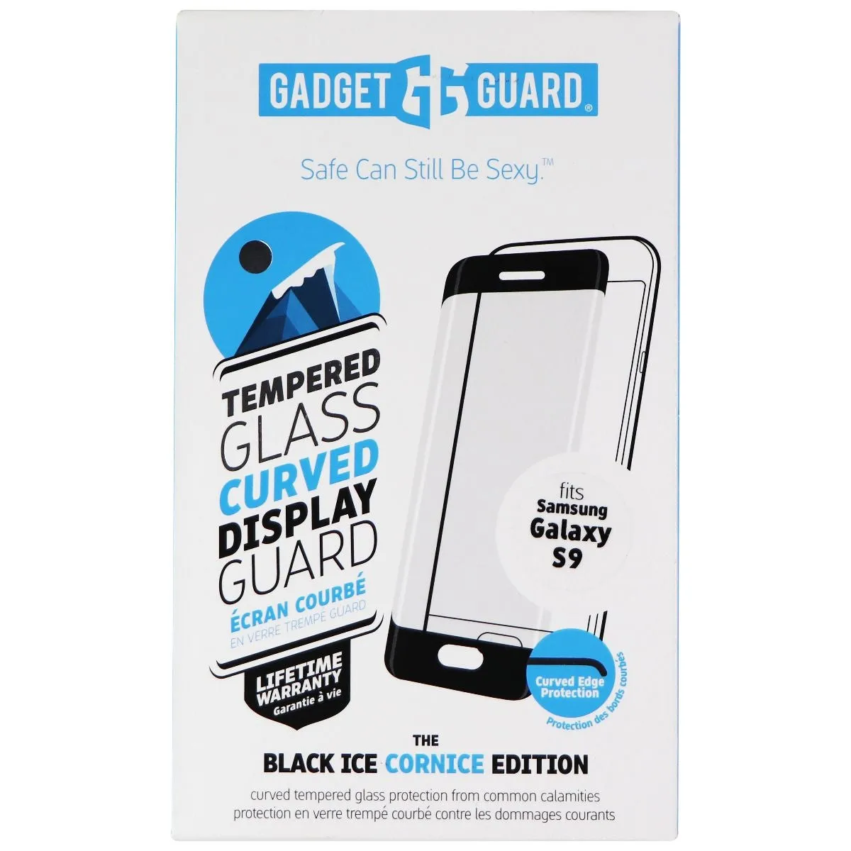 Gadget Guard Black Ice Cornice Curved Edition Tempered Glass for Galaxy S9