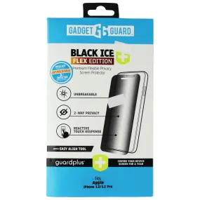 Gadget Guard Flex PRIVACY Black Ice  Screen Protector for iPhone 12/12 Pro