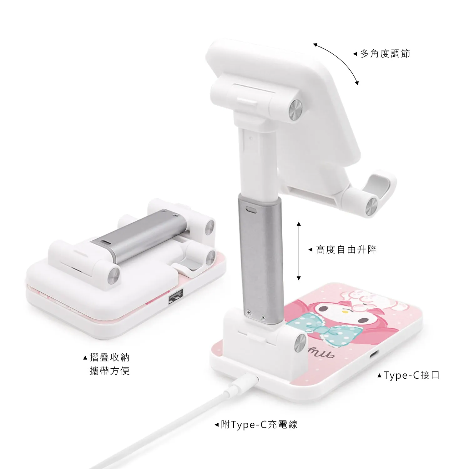 GARMMA Sanrio Characters Wireless Charging Stand Phone AirPods Charger