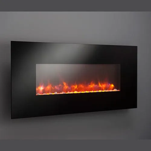 GreatCo 50-In Gallery Linear Wall Mount Electric Fireplace