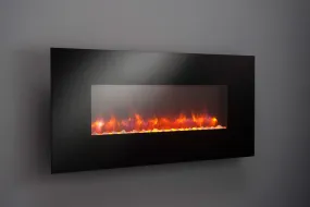 GreatCo 50-In Gallery Linear Wall Mount Electric Fireplace