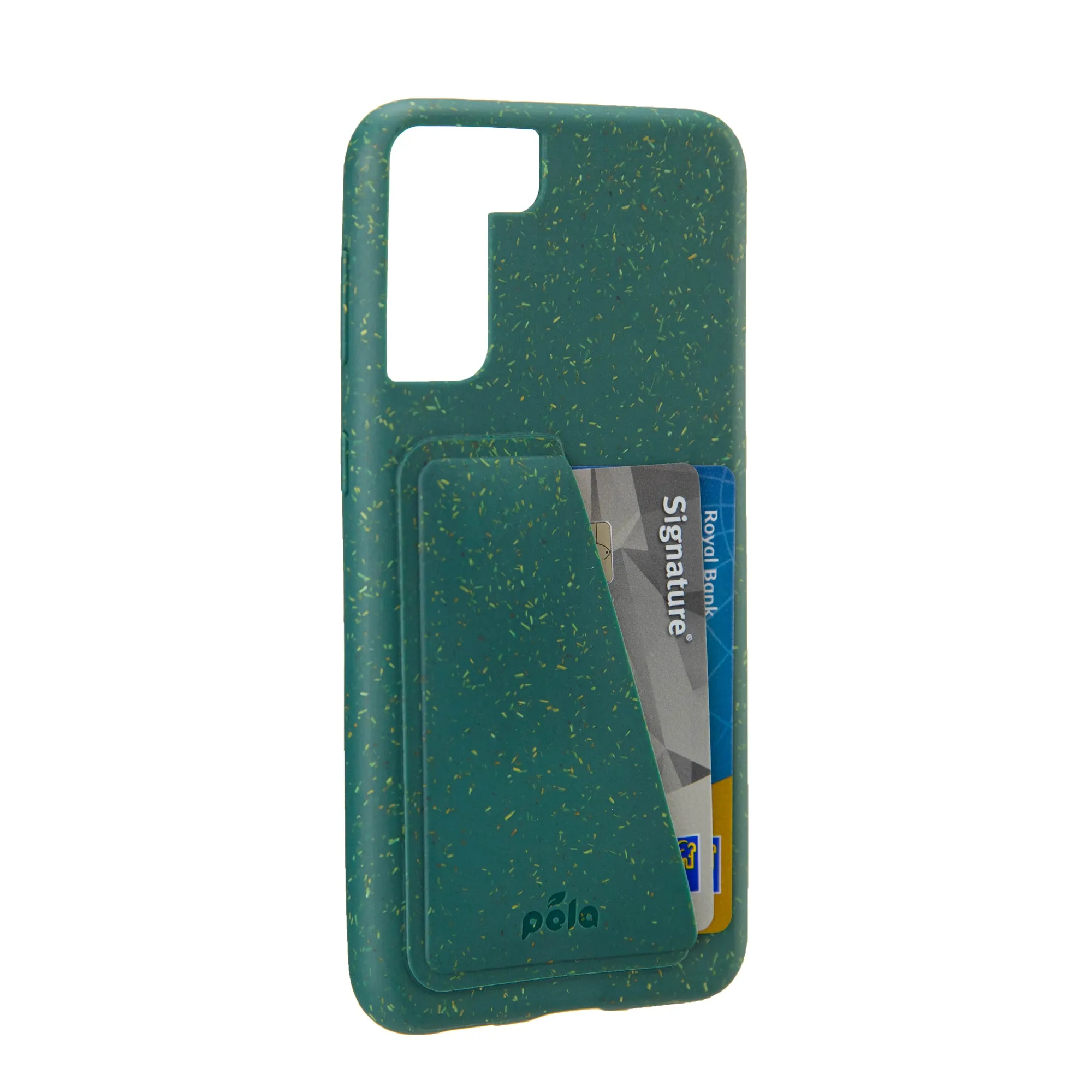 Green Samsung S21 (Plus) Wallet Case