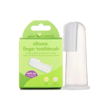 Green Sprouts, Silicone Finger Toothbrush, 1 Toothbrush