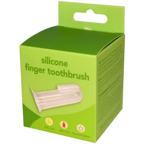 Green Sprouts, Silicone Finger Toothbrush, 1 Toothbrush