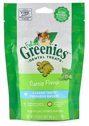 Greenies Feline Dental Treats, 2.1 oz