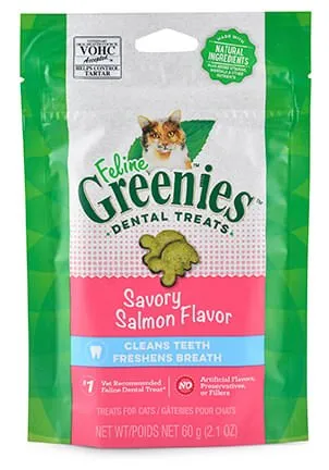 Greenies Feline Dental Treats, 2.1 oz