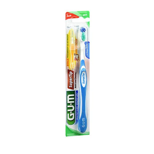 Gum Supertip Toothbrush Soft 1 Each By Gum