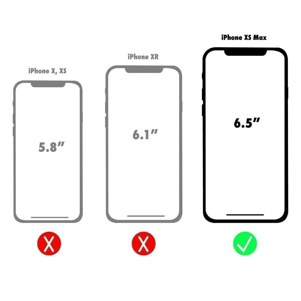 HANDL Soft Touch Phone Case with Supporting Stand/ Grip for iPhone Xs Max- Black