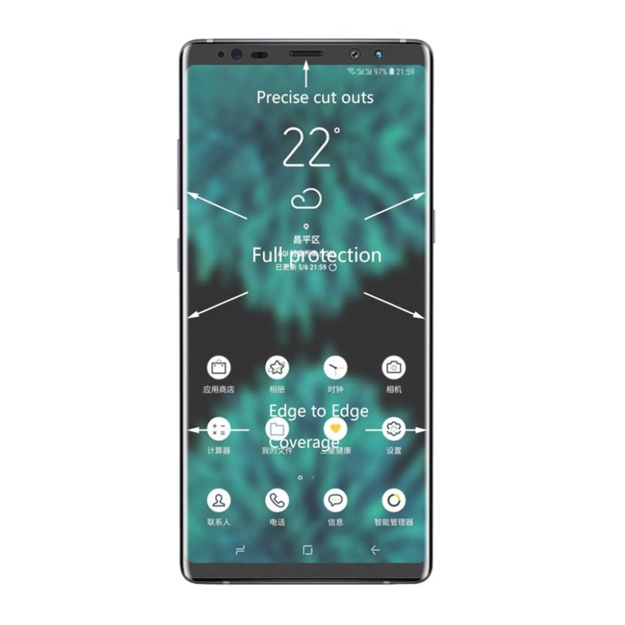 HAT PRINCE Samsung Galaxy Note9 PET screen protector