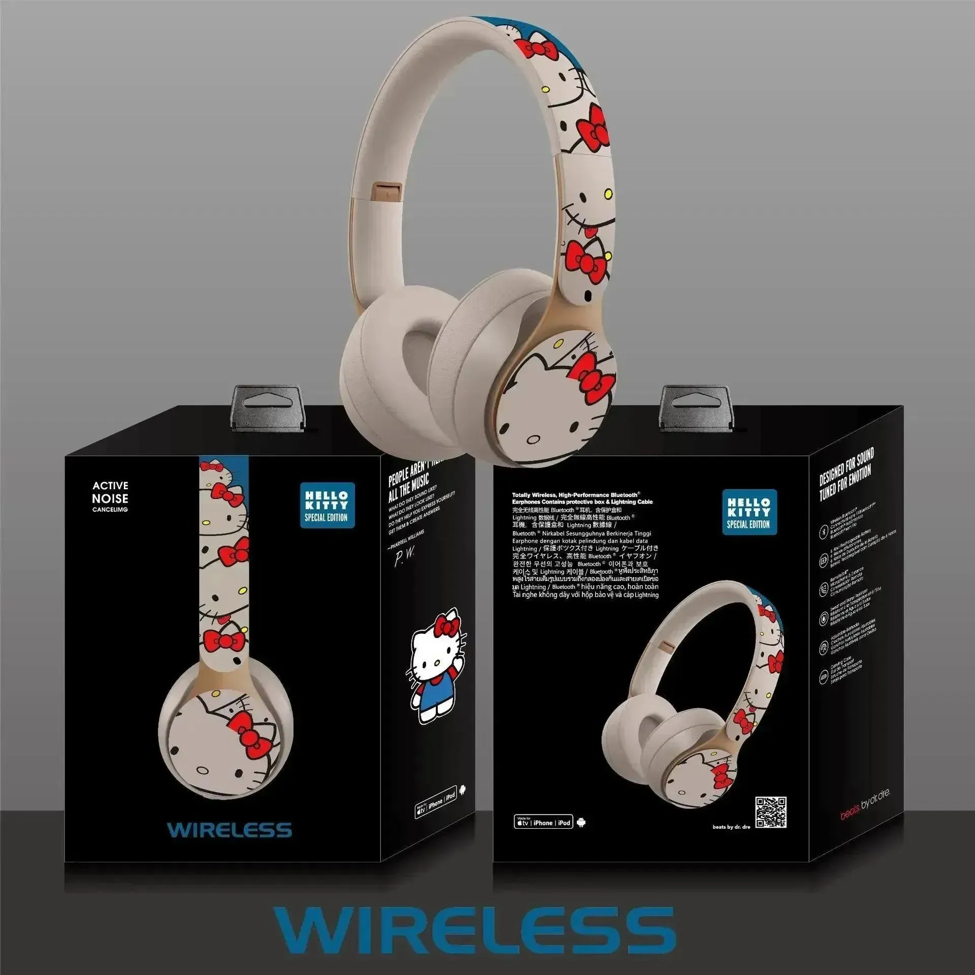 Hello Kitty and Mickey Solo Pro Wireless Headphones