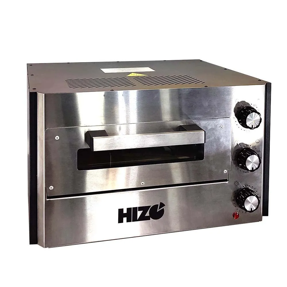 HIZO E12 Electric Pizza Oven (220-240V 10A) - Black