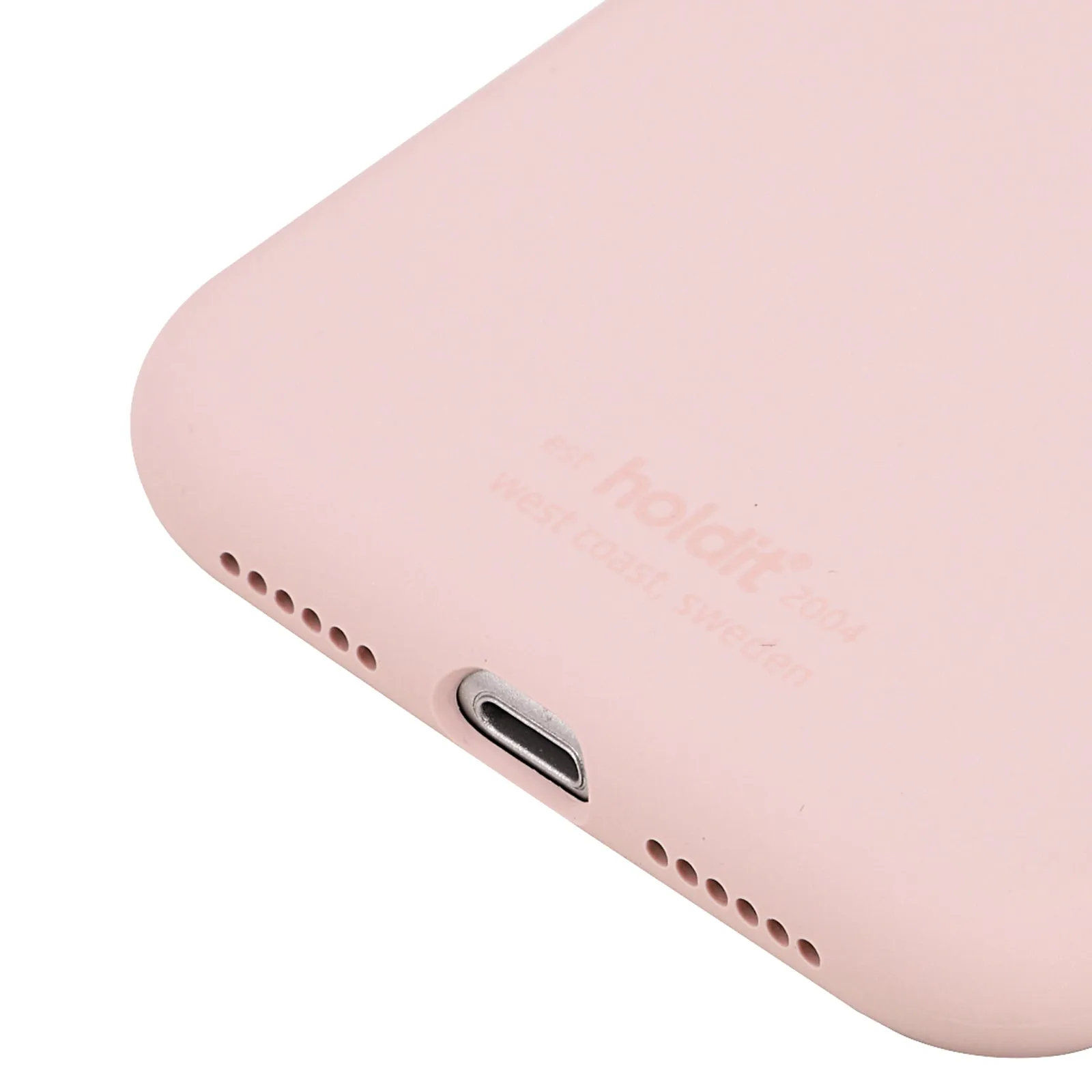 Holdit Phone Case Silicone for iPhone 11/XR - Blush Pink